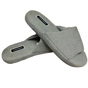 CLUB Room Cushioned Fabric Slides Men's.  Size Size 9. New Without Box